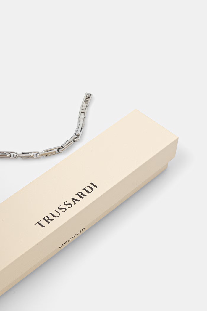 Accesorii Trussardi brățară pentru femei T-STEEL TJAXV53 argintiu