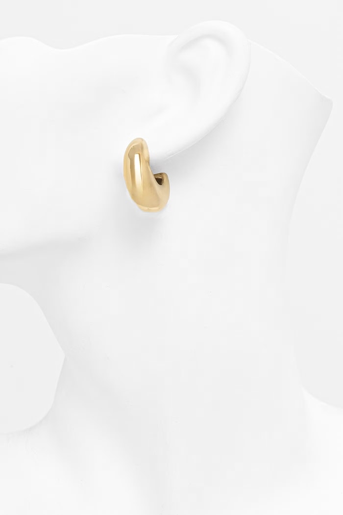 Accesorii Trussardi cercei pentru femei, din oțel inoxidabil T-BOLD TJBJV05 aur