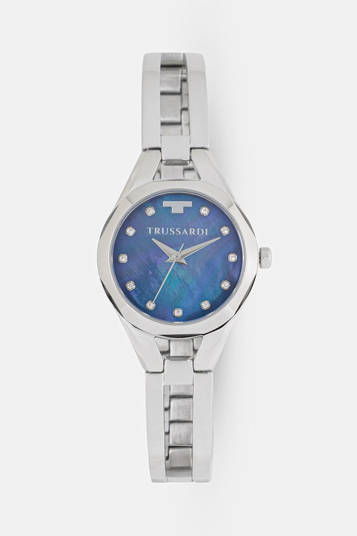 Trussardi ceas pentru femei METROPOLITAN argintiu R2453159505