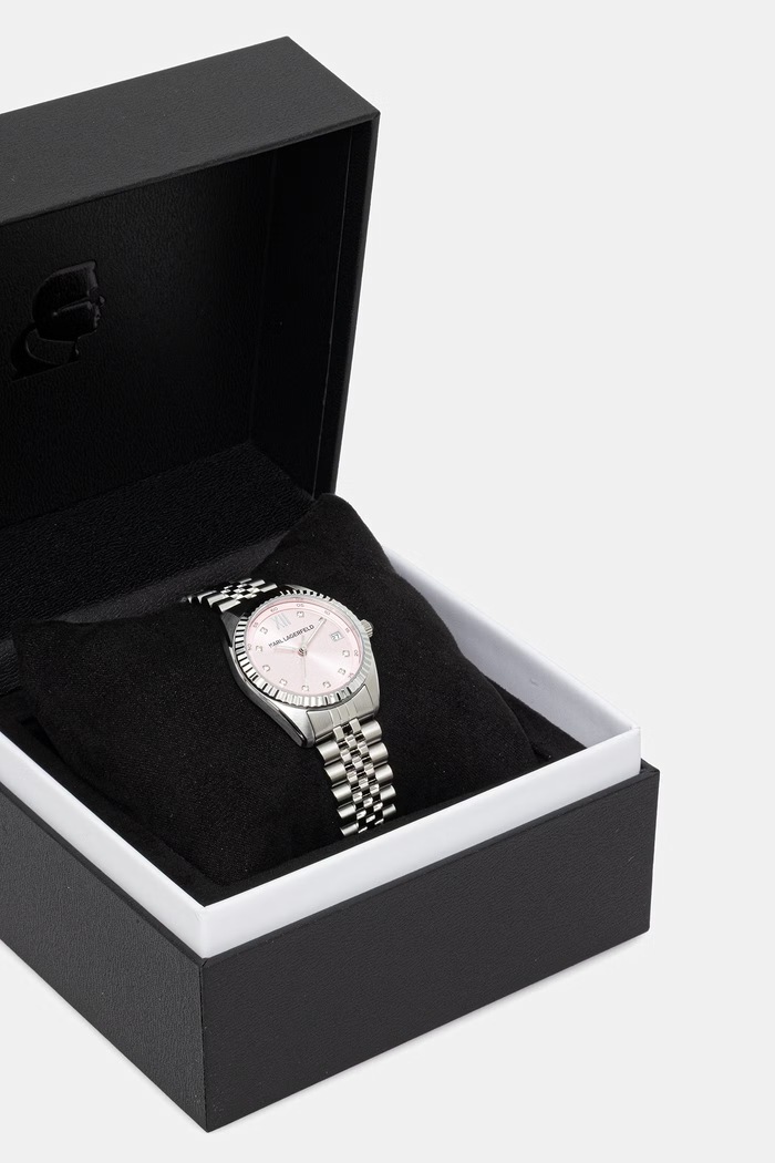 Karl Lagerfeld hodinky dámske strieborná R0553108508