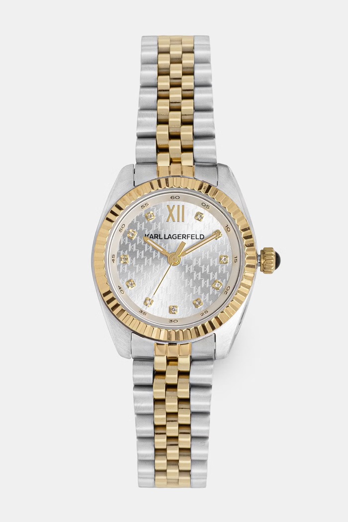 Karl Lagerfeld zegarek damski srebrny R0553109503
