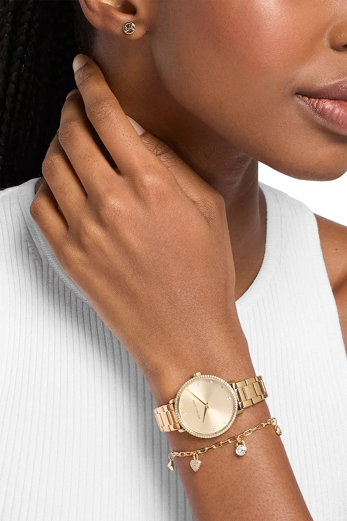 Zegarek damski Pyper Michael Kors MK7643SET złoty