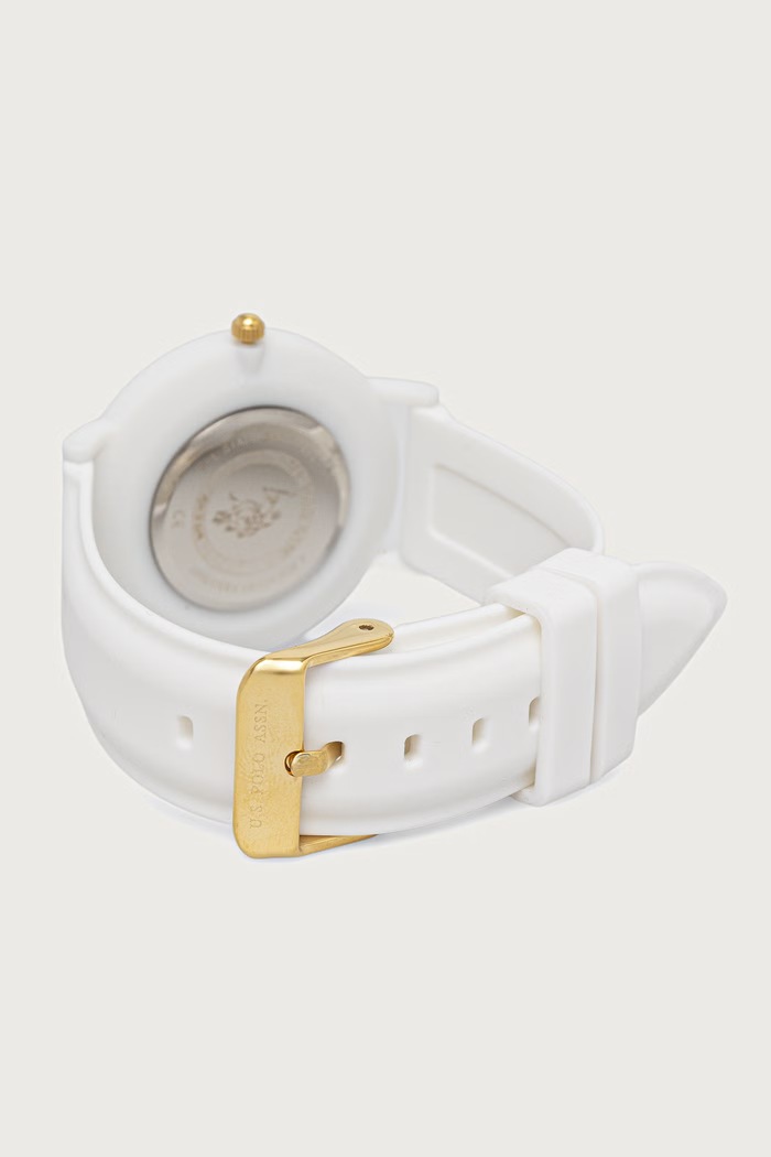 Akcesoria U.S. Polo Assn. Zegarek damski LUCY CRYSTAL USP8566IV beżowy