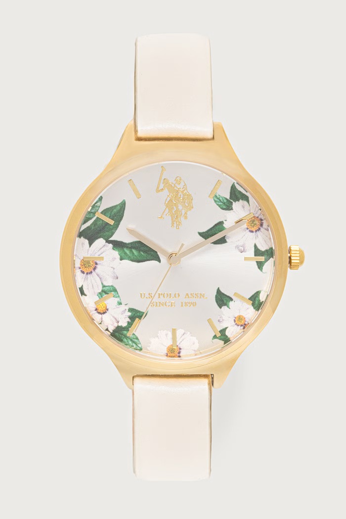 U.S. Polo Assn. Zegarek damski DAHLIA beżowy USP8516YG