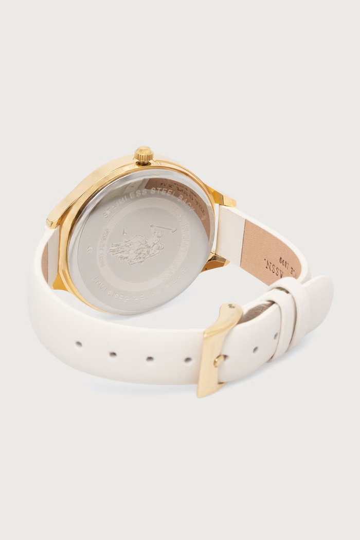 U.S. Polo Assn. Zegarek damski DAHLIA USP8516YG beżowy AA00