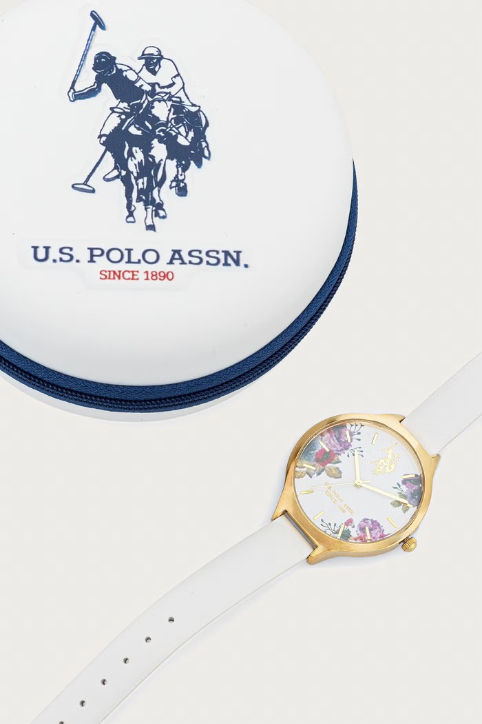 Zegarek damski DAHLIA U.S. Polo Assn. USP5687YG biały