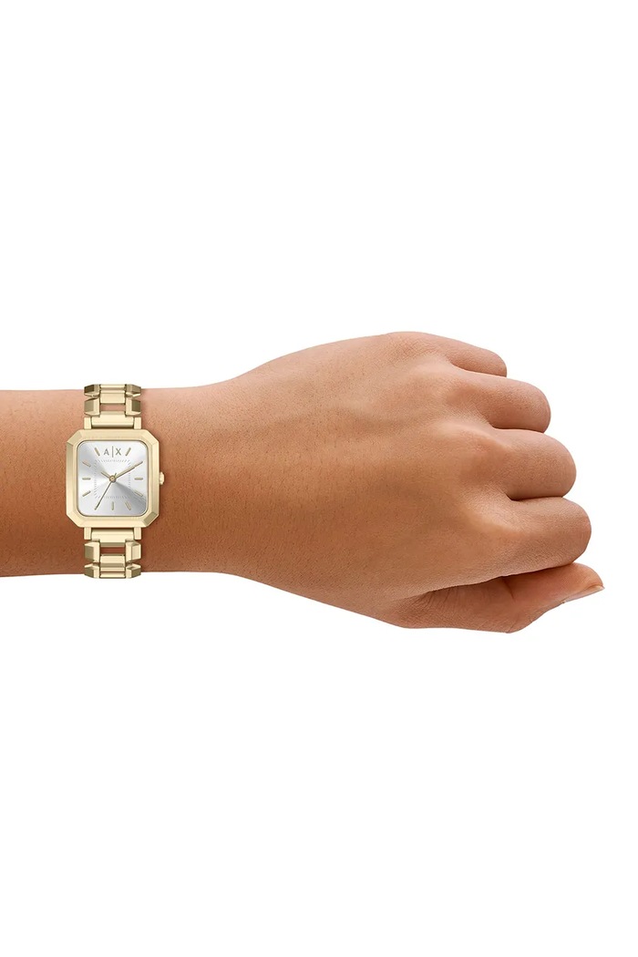 Zegarek damski Leila Armani Exchange AX7186SET złoty