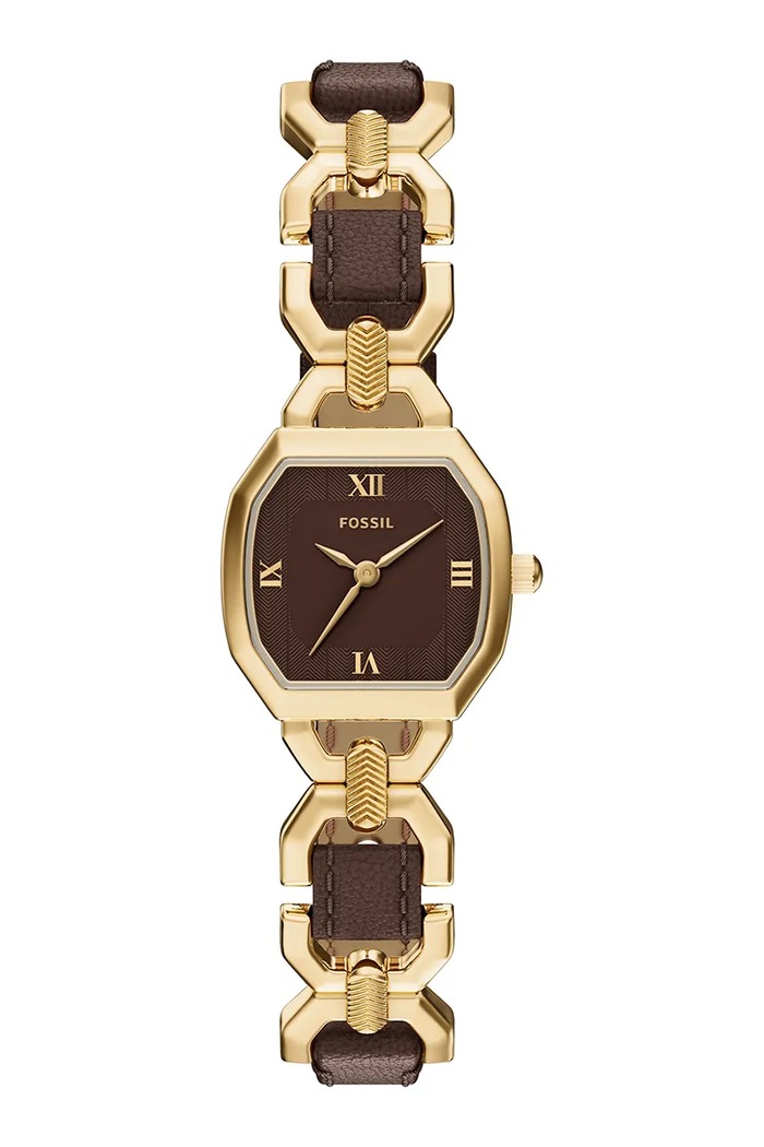Fossil Zegarek damski Harlow złoty ES5497