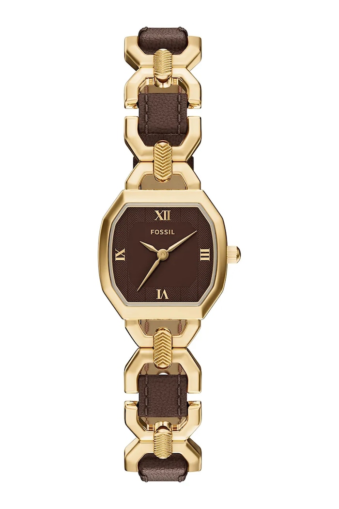 Fossil Zegarek damski Harlow złoty ES5497