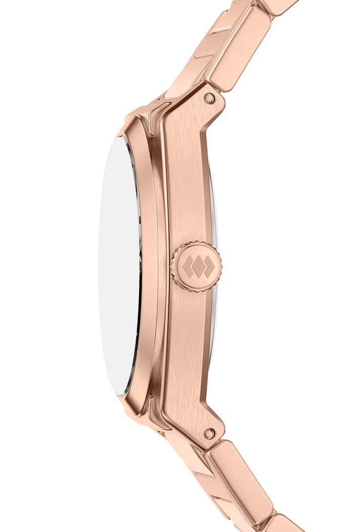 Akcesoria Fossil Zegarek damski Everett ES5491 różowy