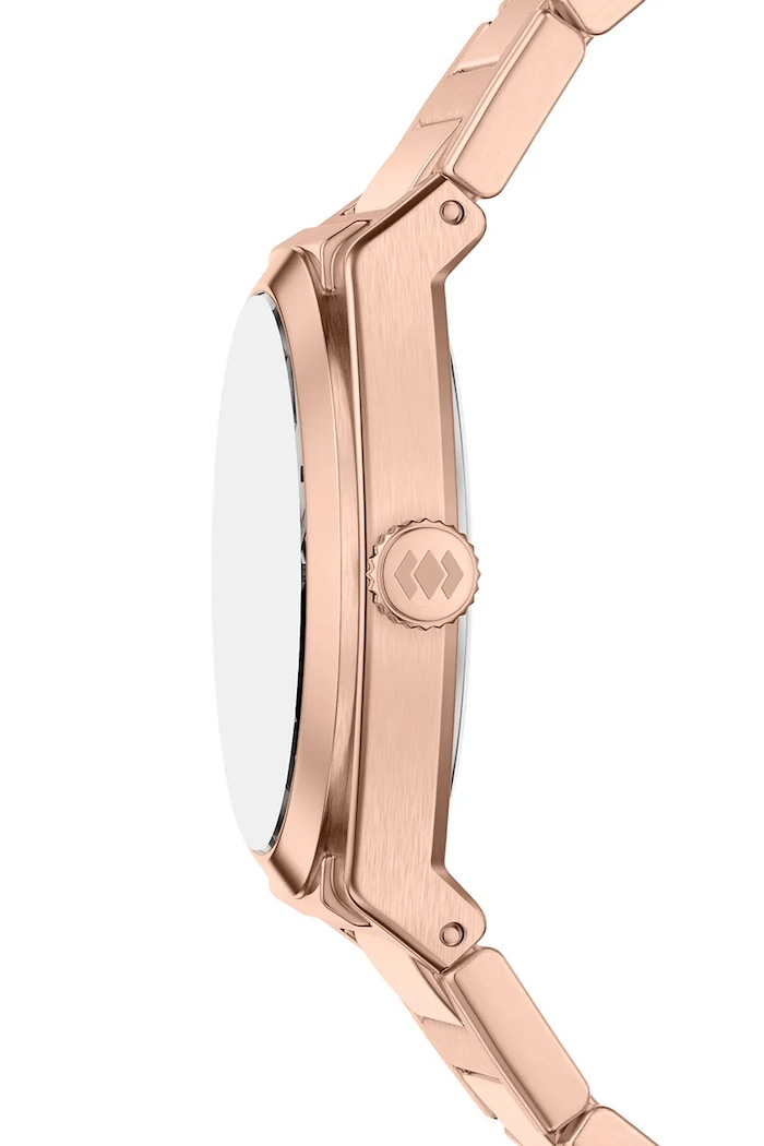 Akcesoria Fossil Zegarek damski Everett ES5491 różowy
