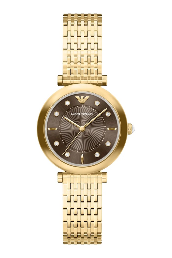 Emporio Armani Zegarek damski New T-Bar złoty AR11810