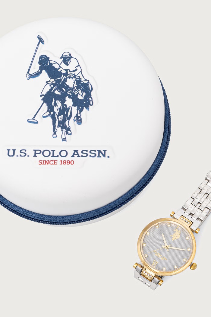 Zegarek damski MARGOT U.S. Polo Assn. USP5982GY srebrny