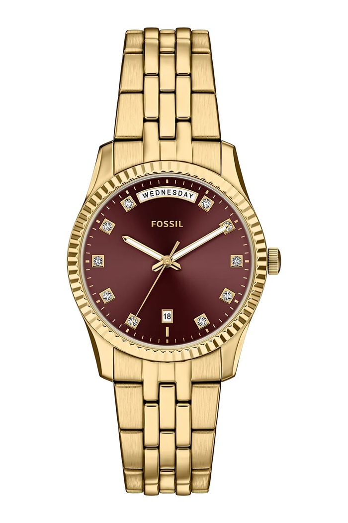 Fossil Zegarek damski Scarlette złoty ES5514