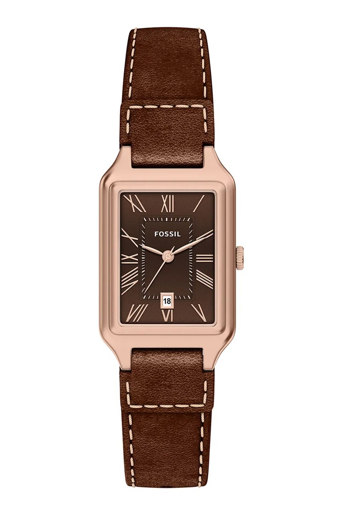 Fossil Zegarek damski Raquel brązowy ES5503