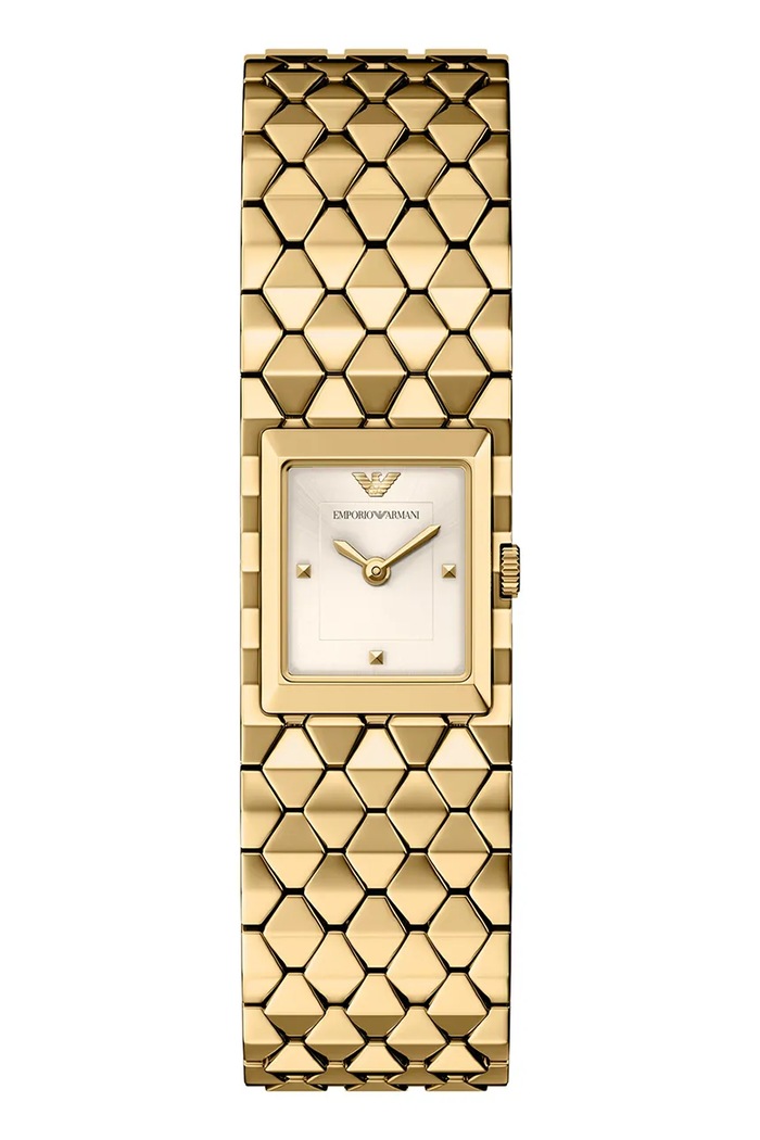 Emporio Armani Zegarek damski Eagle Story złoty AR11827