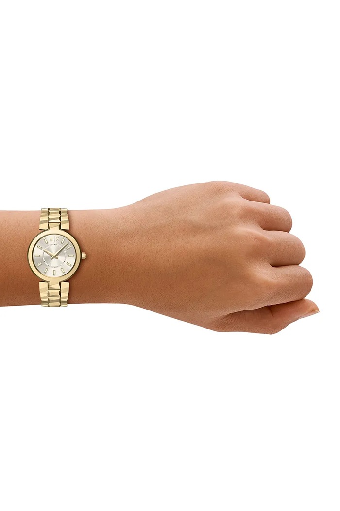 Zegarek damski Audelle Armani Exchange AX4409 złoty