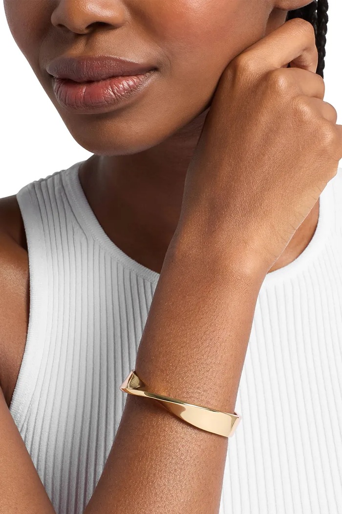 Akcesoria Michael Kors Bransoletka damska mosiężna MKJ8663710 złoty