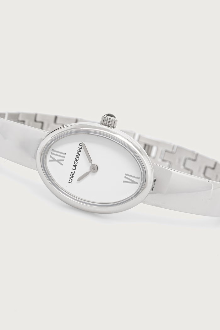 Akcesoria Karl Lagerfeld Zegarek damski R0553113502 srebrny