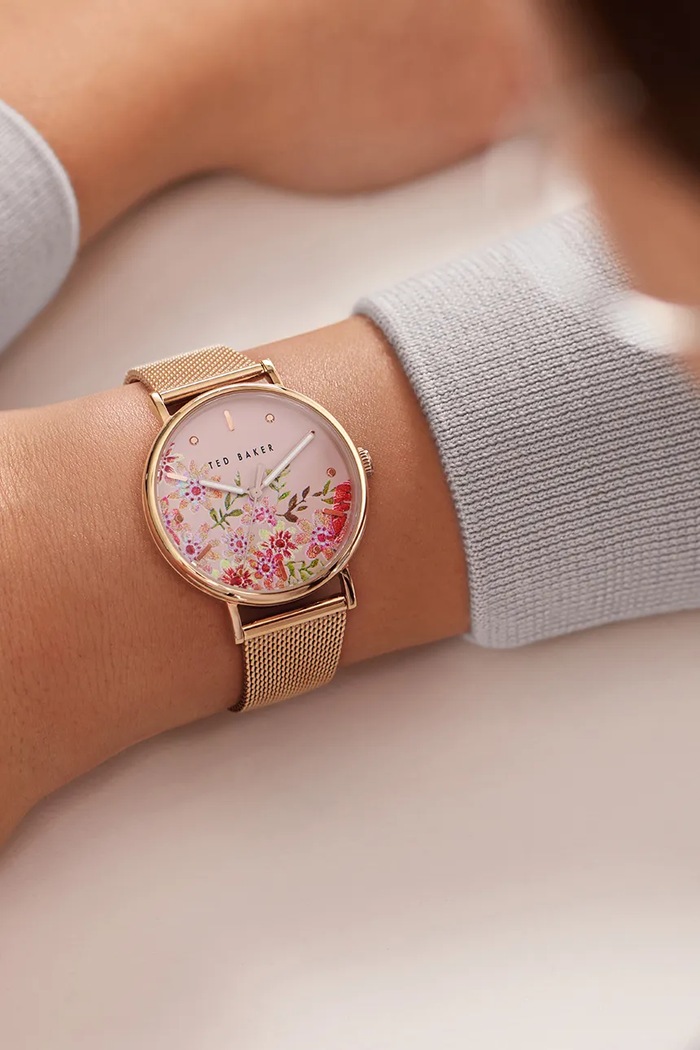 Ted Baker zegarek damski złoty BKPPHS237