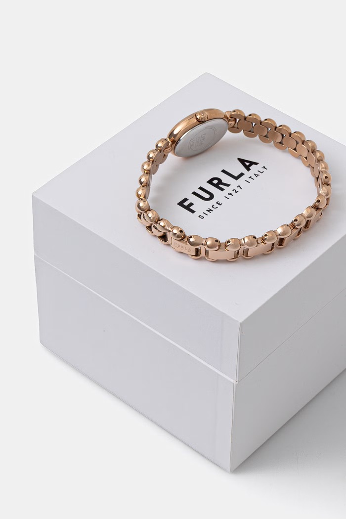 Akcesoria Furla zegarek damski WW00070003L3 złoty