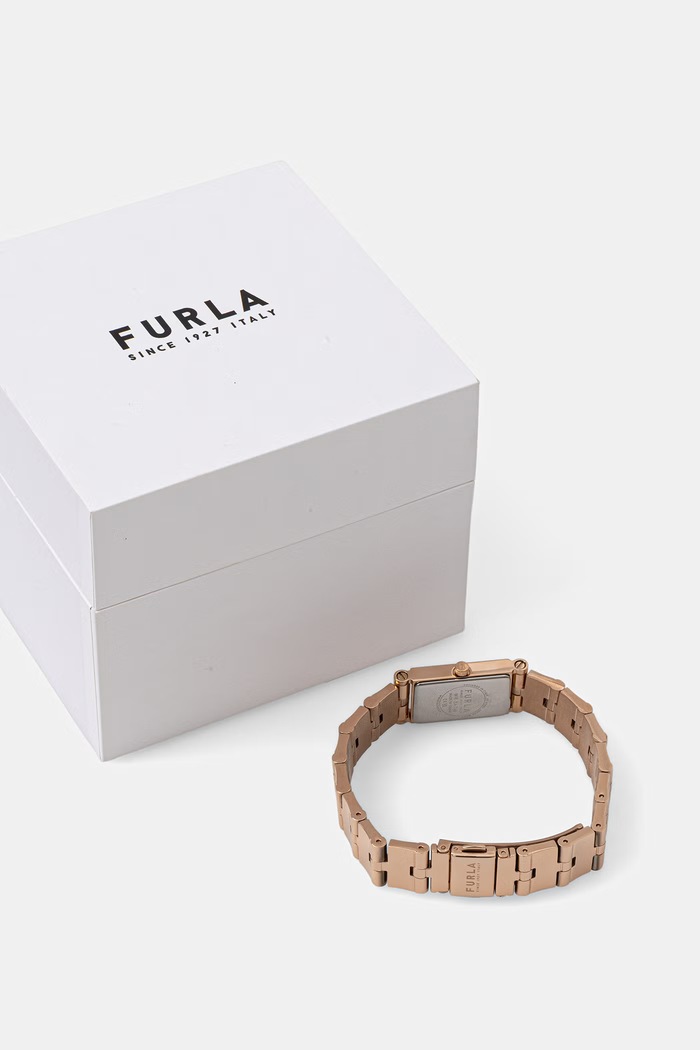Akcesoria Furla zegarek damski WW00065002L3 złoty