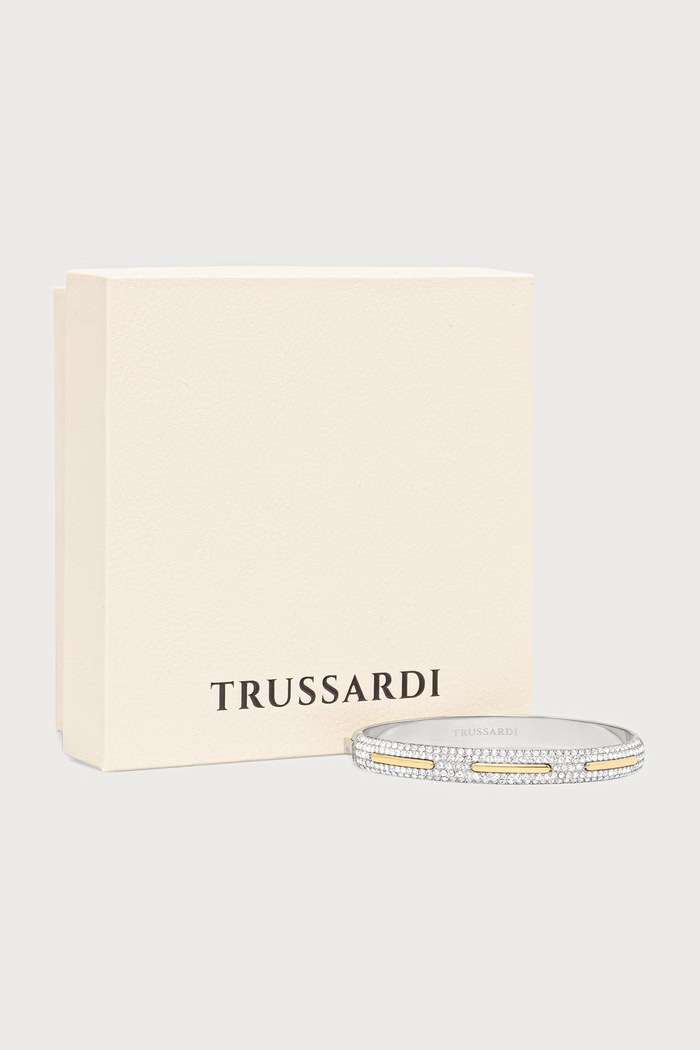 Akcesoria Trussardi bransoletka damska TJAYY04 srebrny