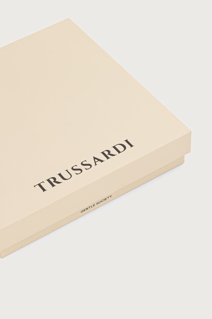 Trussardi naszyjnik z zawieszką damski metalowy złoty TJAYY01