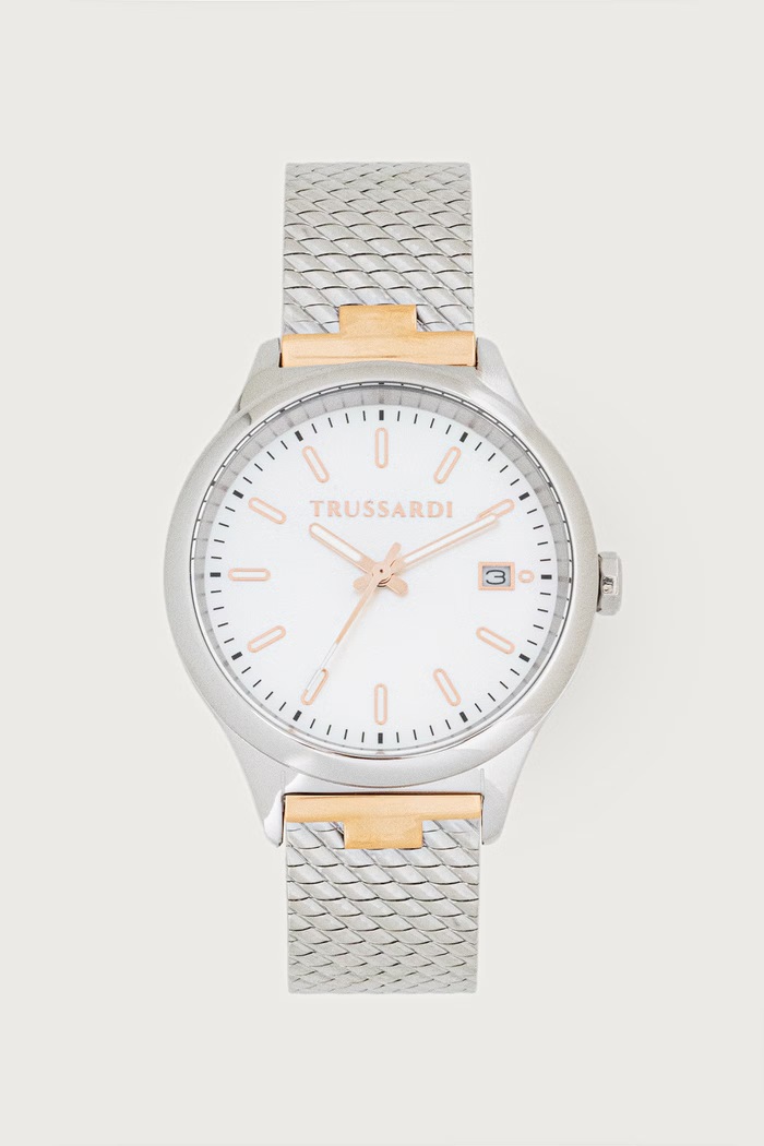 Trussardi zegarek damski srebrny R2453170505