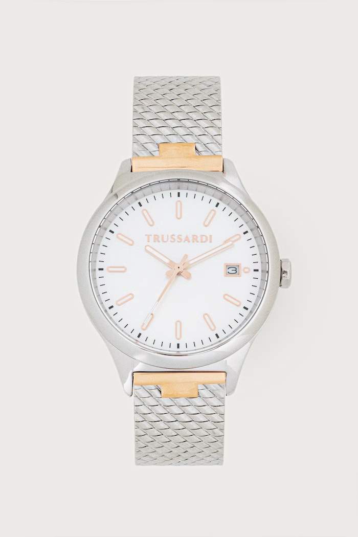 Trussardi zegarek damski srebrny R2453170505