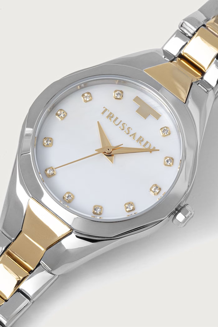 Trussardi ρολόι γυναικείο R2453159506 ασημί AA00