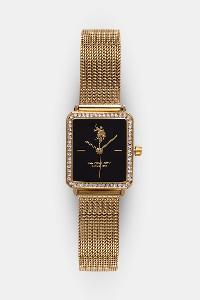 U.S. Polo Assn. zegarek damski JULIETTE złoty USP8157YG