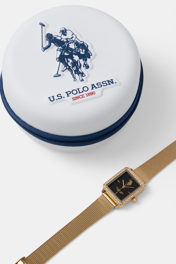 Akcesoria U.S. Polo Assn. zegarek damski JULIETTE USP8157YG złoty