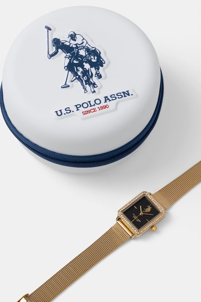 Akcesoria U.S. Polo Assn. zegarek damski JULIETTE USP8157YG złoty