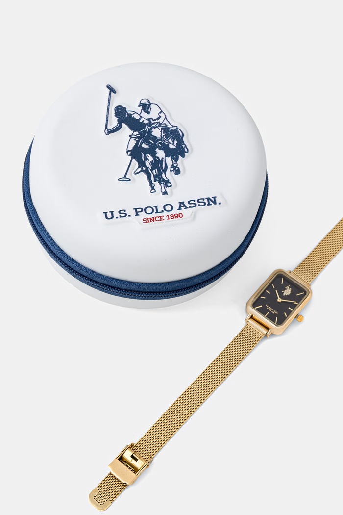Akcesoria U.S. Polo Assn. zegarek damski ODETTE USP8293YG złoty
