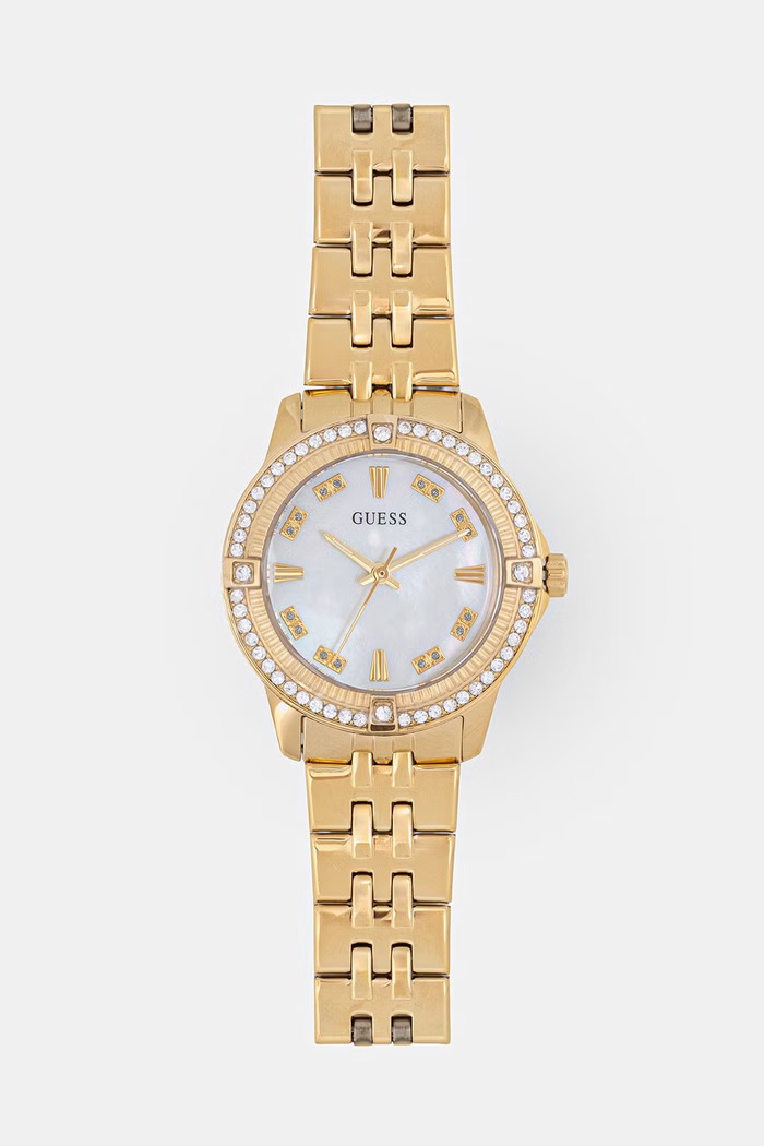 Guess zegarek damski złoty GW1027L2