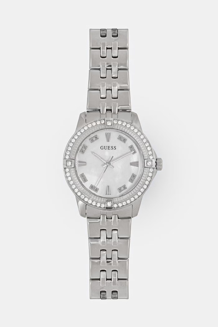 Guess zegarek damski srebrny GW1027L1