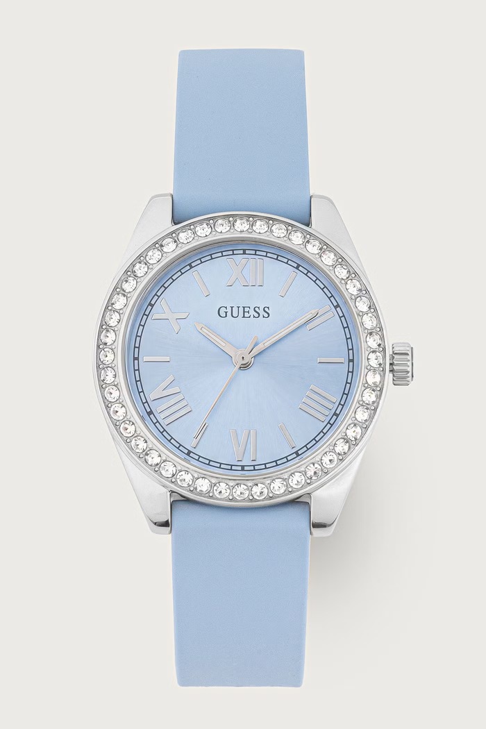 Guess Часы для женщин серебрянный GW1000L1