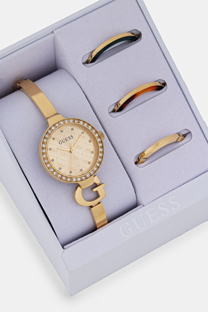 Guess zegarek damski złoty GW0999L2