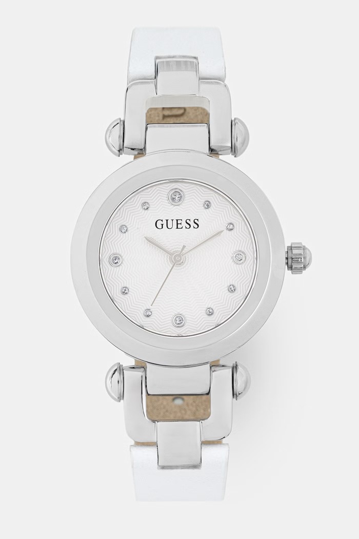 Guess zegarek damski srebrny GW1020L1