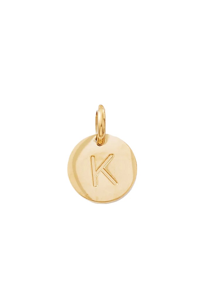 EDBLAD zawieszka damska pozłacana bez kamienia A-Ö Charm K złoty 116627K