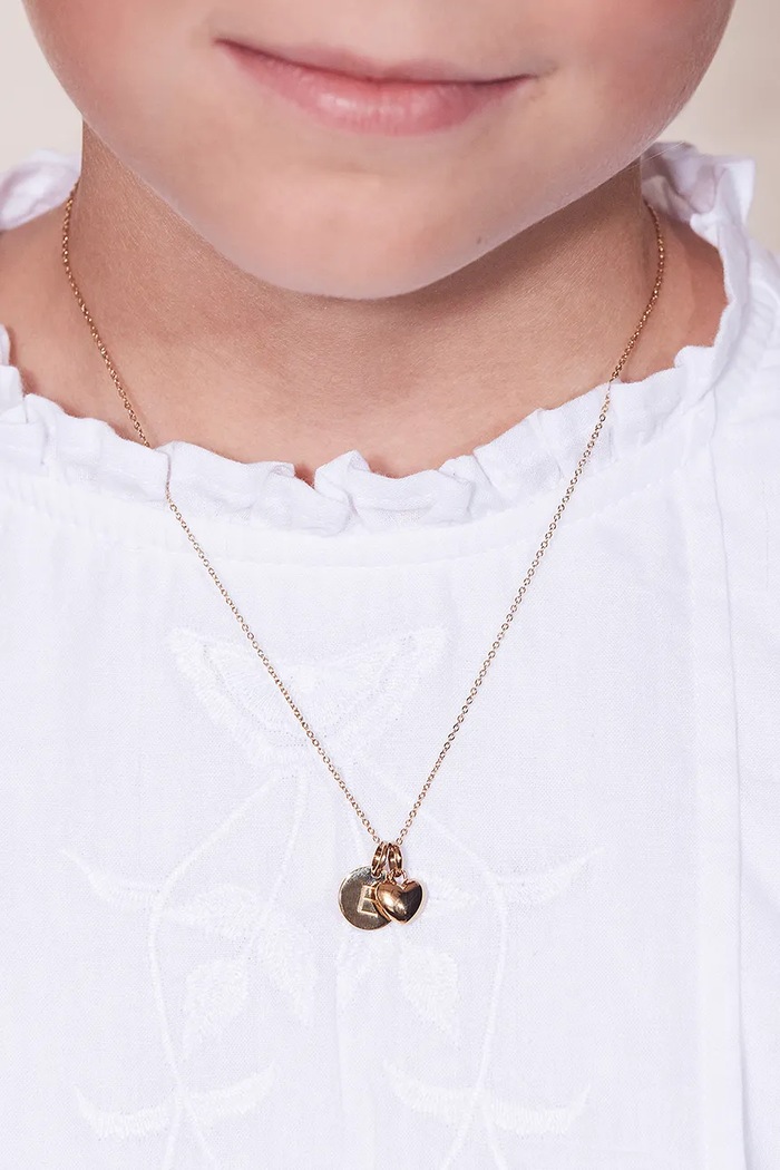 Doplňky EDBLAD Přívěsek dámský pozlacený bez kamene A-Ö Charm A 116627A zlatá