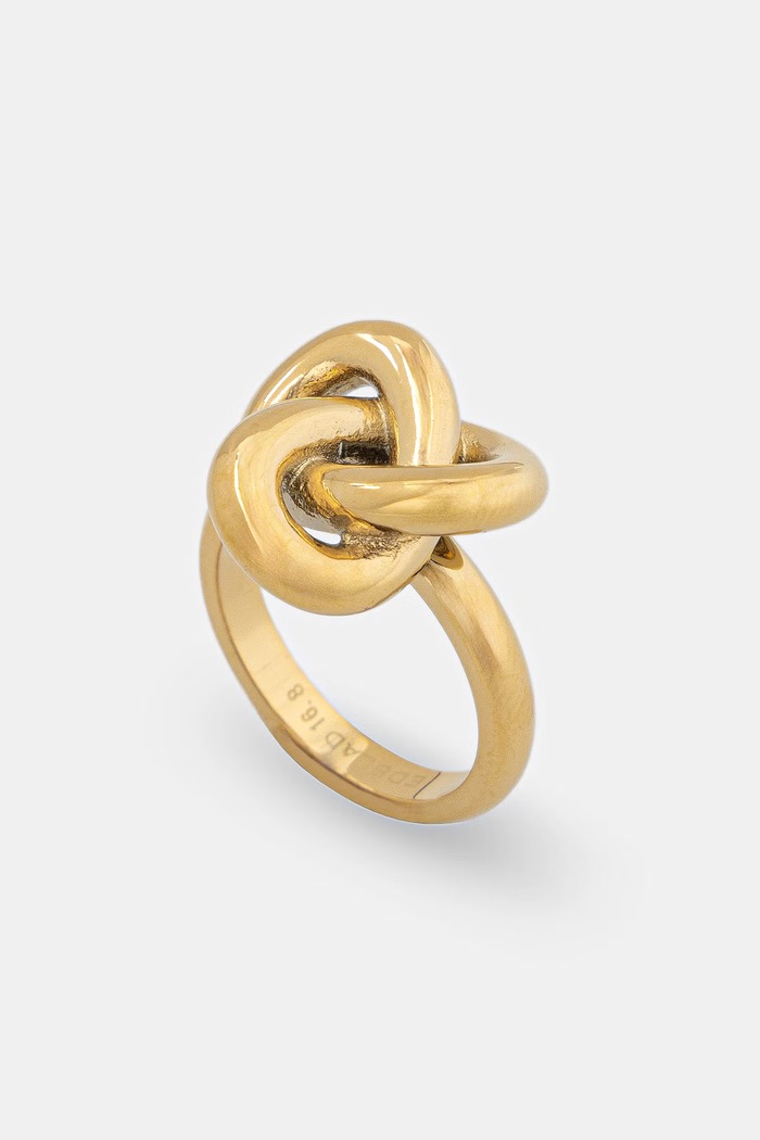 EDBLAD prsteň dámsky pozlátený Infinity Knot 129867 zlatá AA00