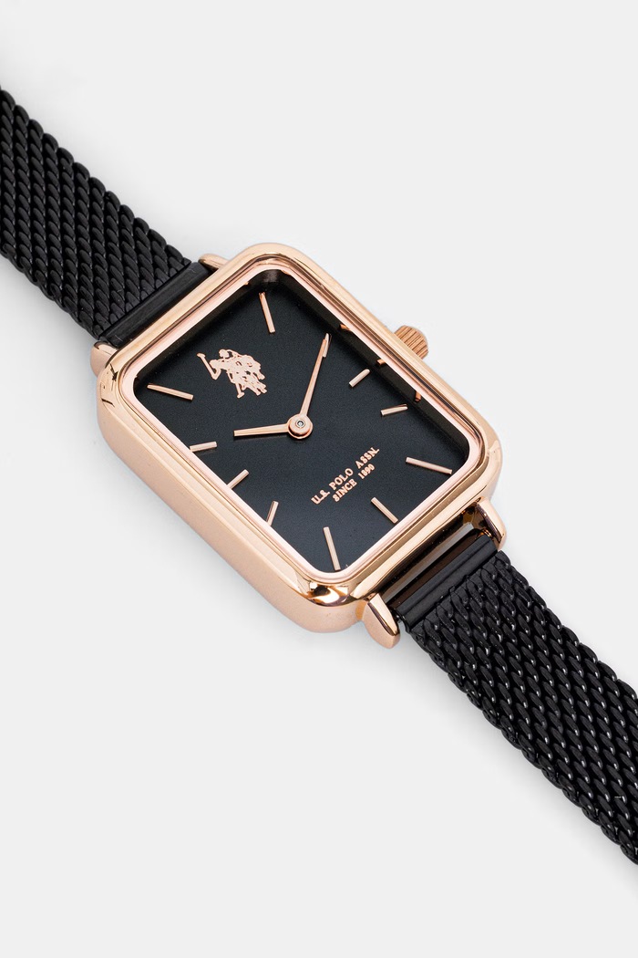 U.S. Polo Assn. ceas pentru femei ODETTE USP8292BK negru AA00