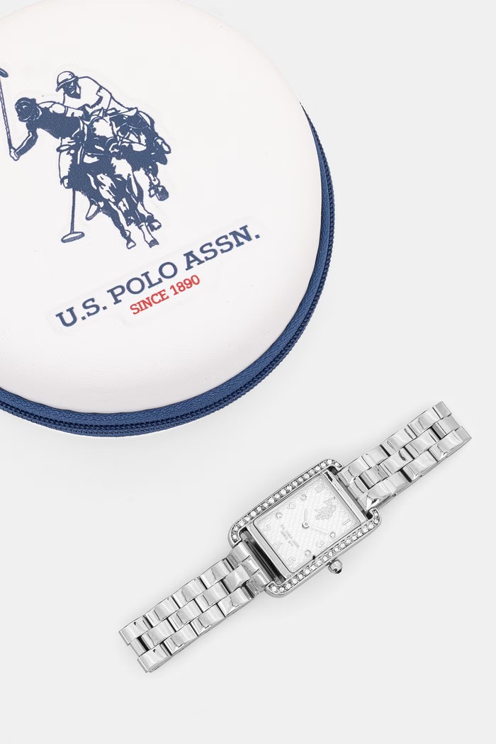 U.S. Polo Assn. ceas pentru femei GINGER argintiu USP8398ST