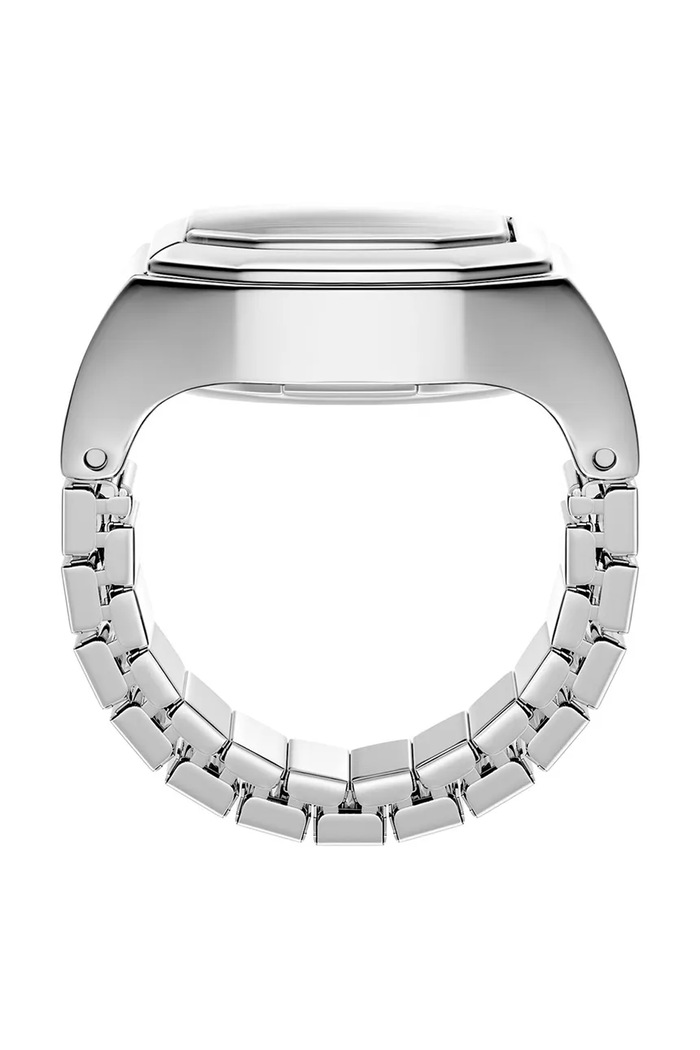 Fossil hodinky dámské Watch Ring stříbrná ES5482