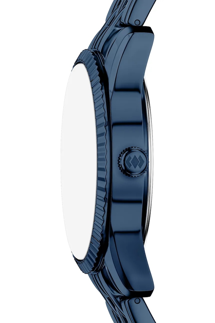 Doplňky Fossil hodinky dámské Scarlette ES5476 námořnická modř