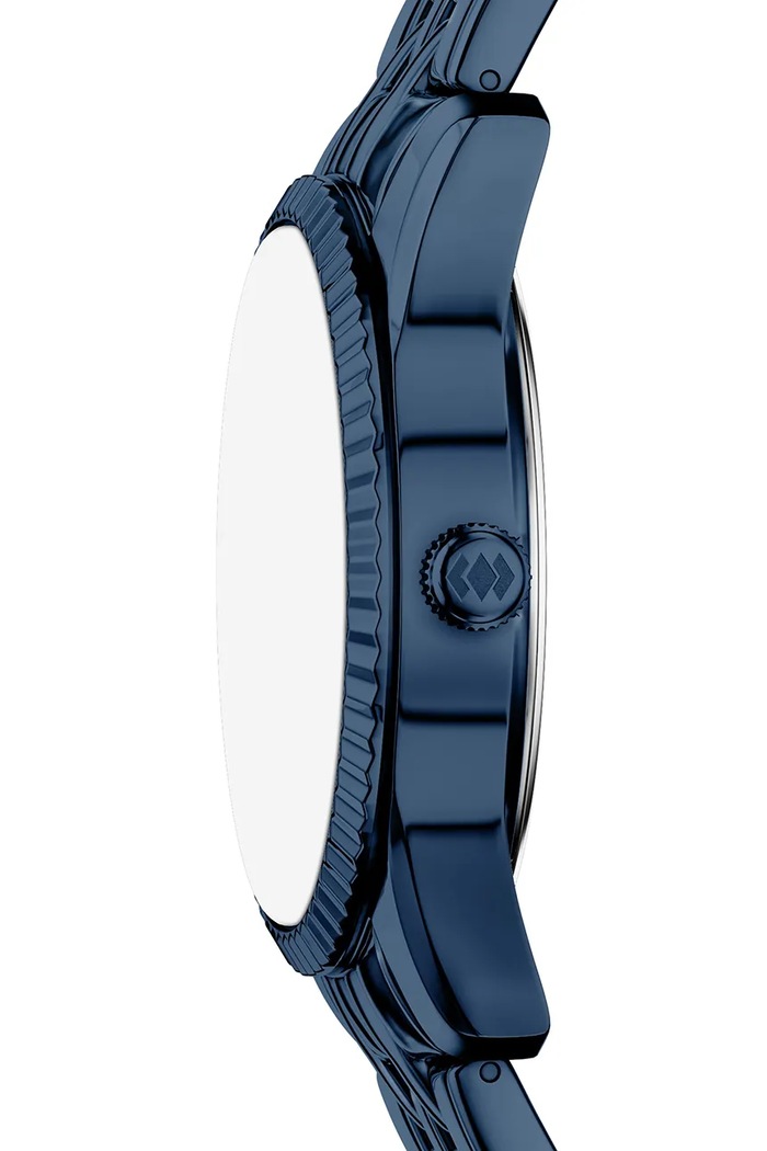 Doplňky Fossil hodinky dámské Scarlette ES5476 námořnická modř