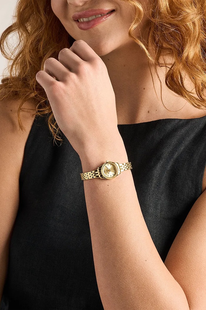 Fossil hodinky dámské Scarlette ES5474 zlatá