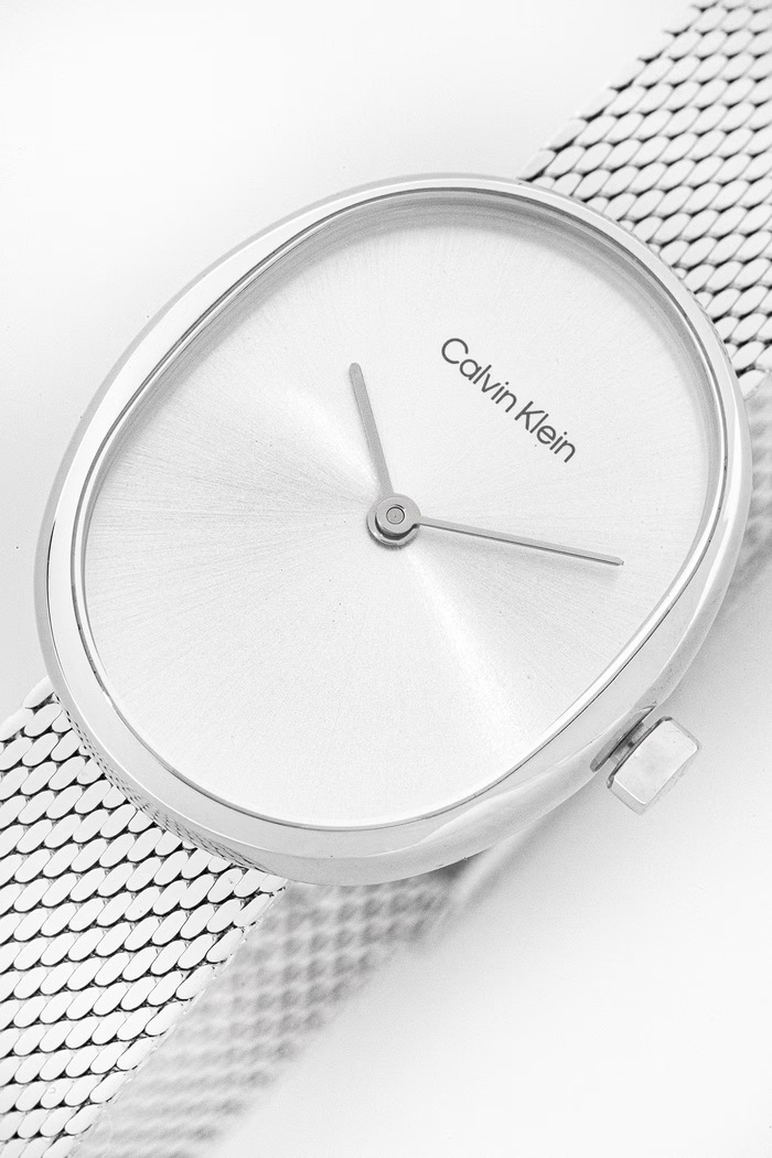 Calvin Klein zegarek damski 25100173 srebrny AA00